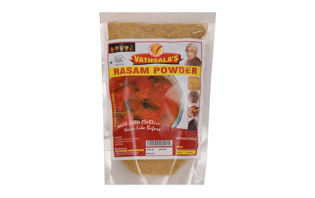 Vathsala's Rasam Powder    Pack  100 grams